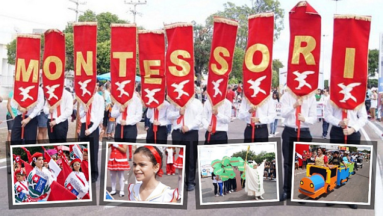 Colégio Montessori comemora em desfile dos 57 anos de Paulo Afonso-BA ...